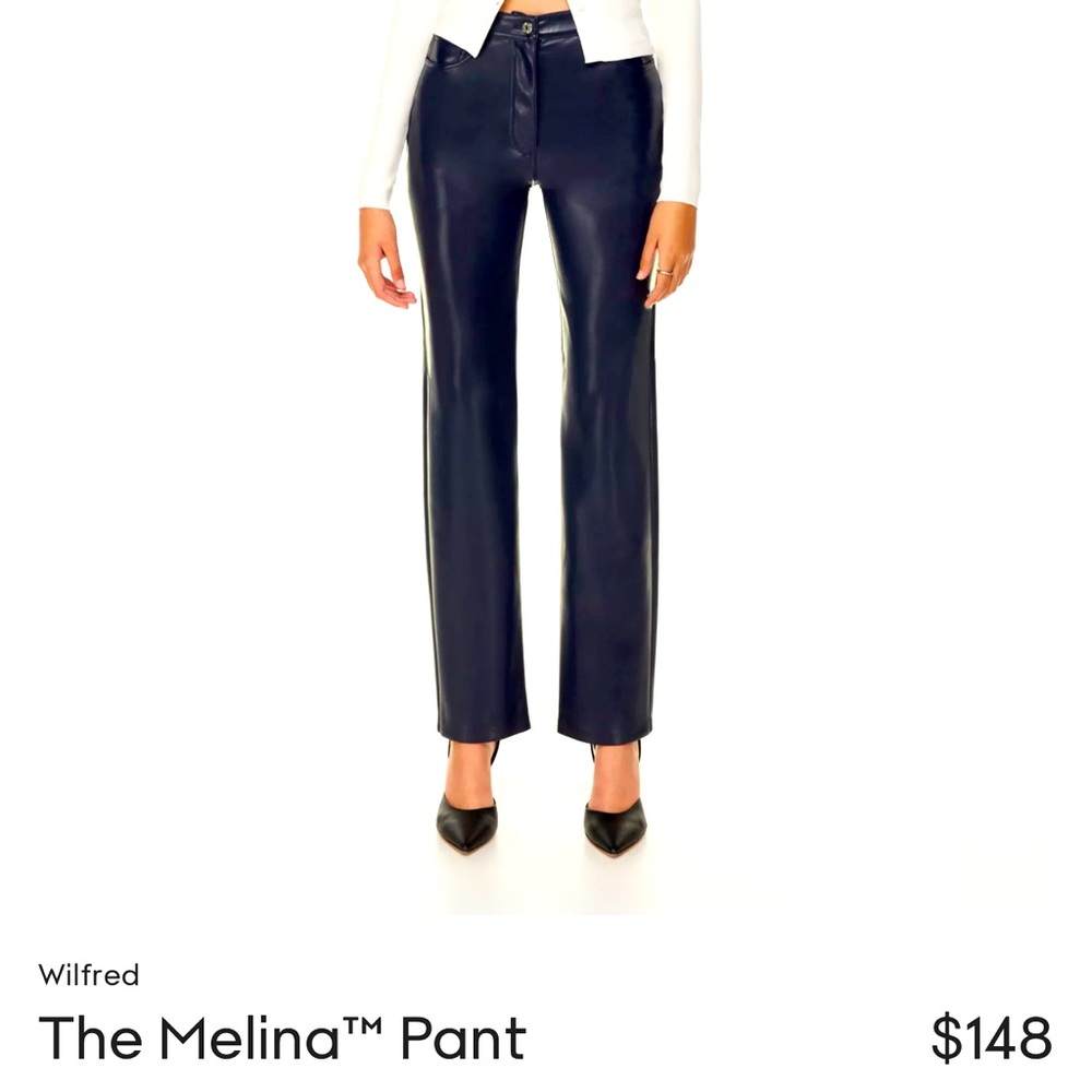 Wilfred Aritzia Melina Pants Black Size 4